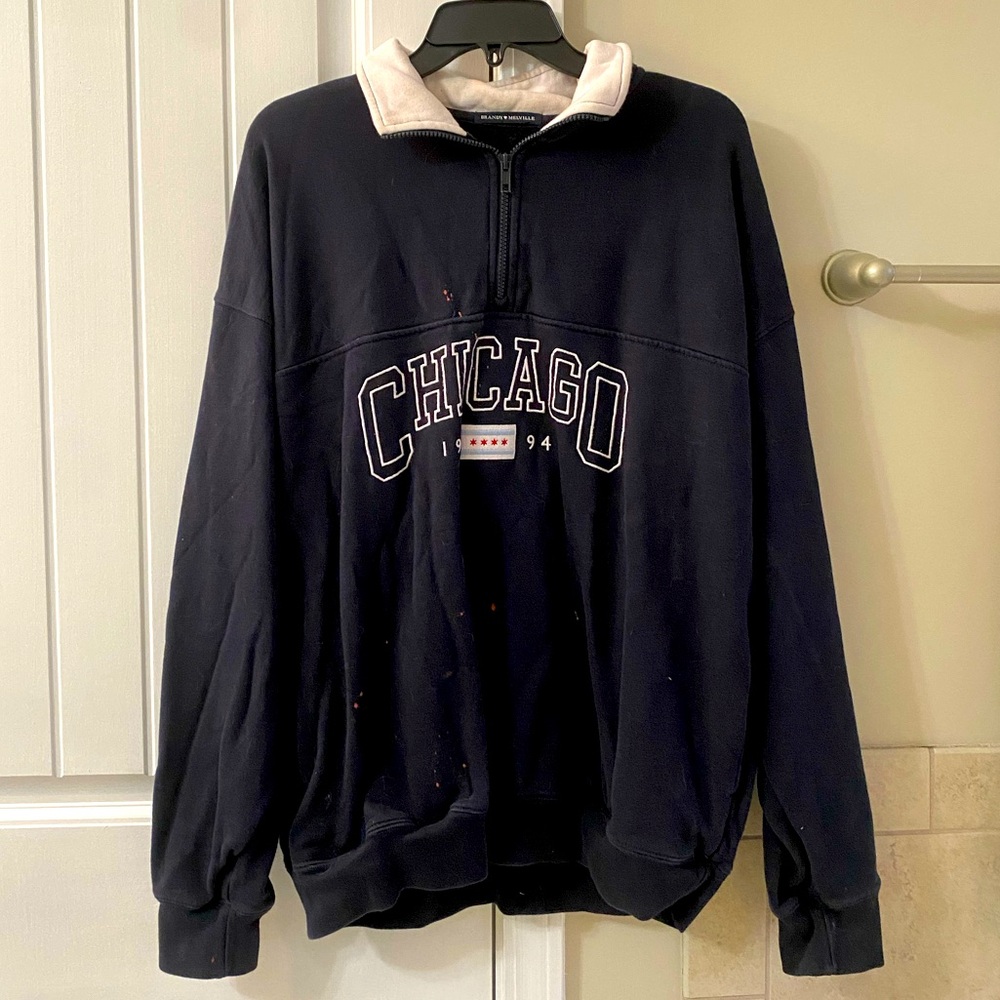 Vintage/worn looking Brandy Melville oversized sweater